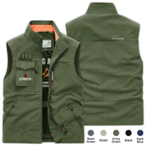 Special Release Nature Photography x Kingston Brand Outdoor Sleeveless Vest BLNP170724A1KS - BeanGreen