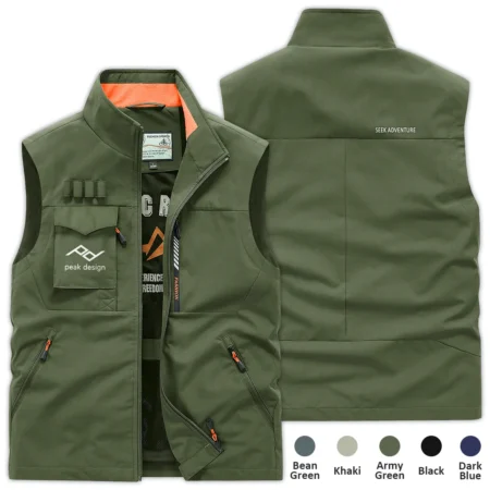 Special Release Nature Photography x Peak Design Brand Outdoor Sleeveless Vest BLNP170724A1PD - ArmyGreen