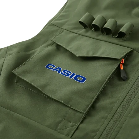 Special Release Nature Photography x Casio Brand Outdoor Sleeveless Vest BLNP170724A1CS - ArmyGreen