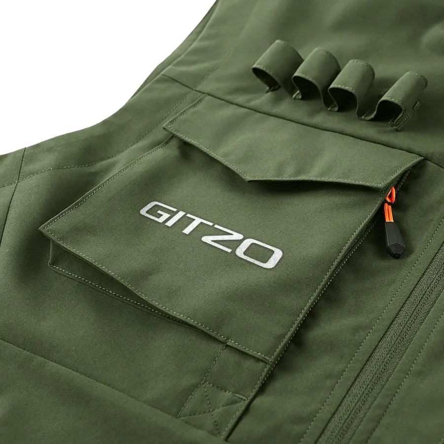 Special Release Nature Photography x Gitzo Brand Outdoor Sleeveless Vest BLNP170724A1GZ - ArmyGreen