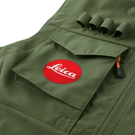 Special Release Nature Photography x Leica Brand Outdoor Sleeveless Vest BLNP170724A1LC - ArmyGreen