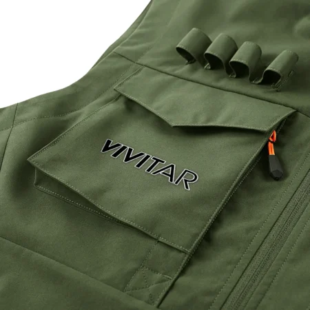 Special Release Nature Photography x Vivitar Brand Outdoor Sleeveless Vest BLNP170724A1VVT - ArmyGreen