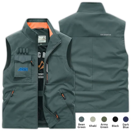 Special Release Nature Photography x Arri Brand Outdoor Sleeveless Vest BLNP170724A1AR - BeanGreen