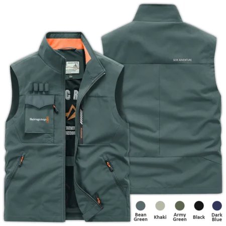 Special Release Nature Photography x Blackmagic Design Brand Outdoor Sleeveless Vest BLNP170724A1BMD - BeanGreen