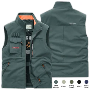 Special Release Nature Photography x Canon Brand Outdoor Sleeveless Vest BLNP170724A1CN - Black