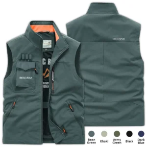 Special Release Nature Photography x Hasselblad Brand Outdoor Sleeveless Vest BLNP170724A1HSB - Black