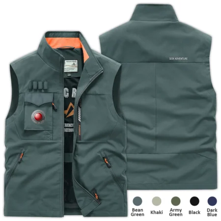 Special Release Nature Photography x Red Digital Cinema Brand Outdoor Sleeveless Vest BLNP170724A1RDC - BeanGreen