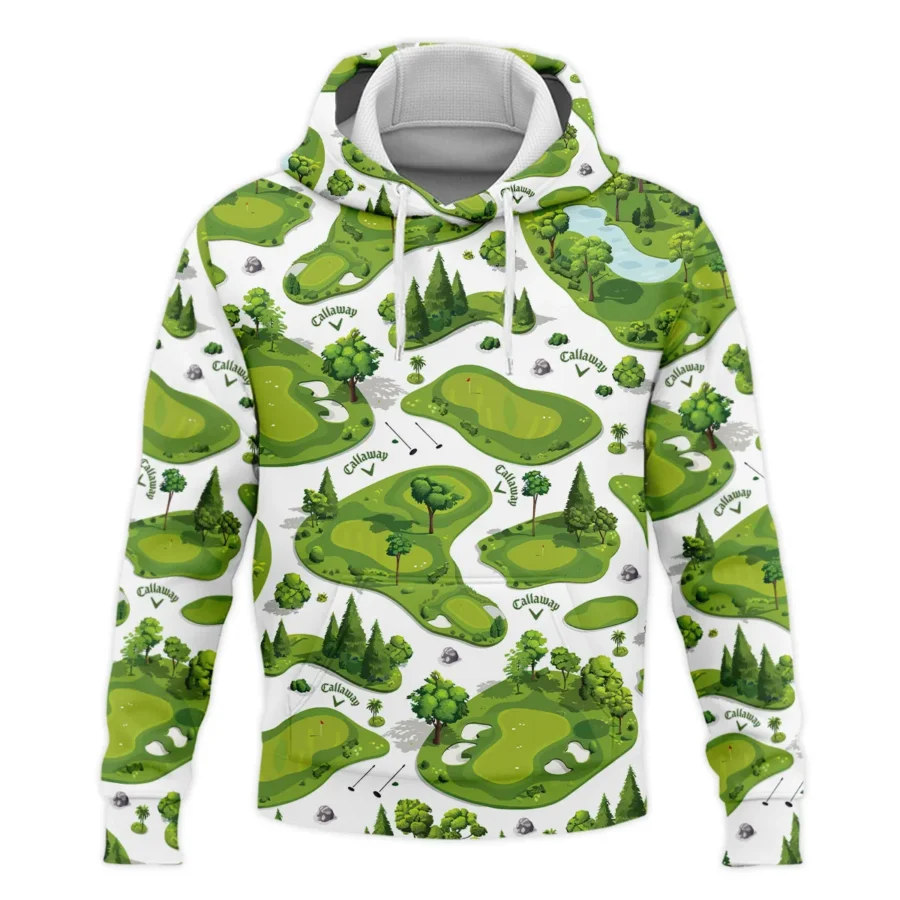 Special Golf Course Pattern Hoodie Shirt Callaway BLG110724A5CLWHD