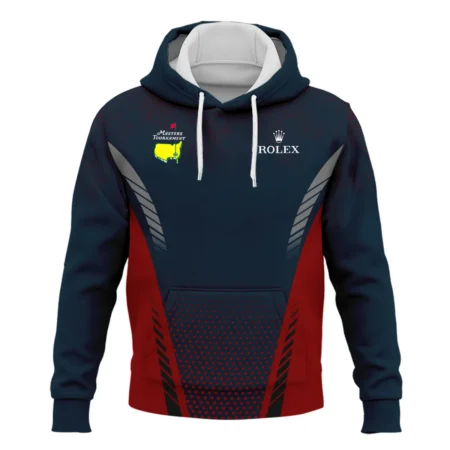 Collab Release Dark Blue Red Rolex Masters Tournament Hoodie Shirt All Over Prints BLMT220724A2ROXHD