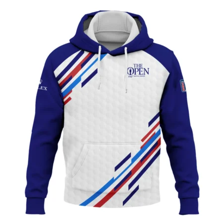 Special Release Rolex 152nd Open Championship Blue Red Straight Line White Background Hoodie Shirt All Over Prints HOTOP090724A01ROXHD