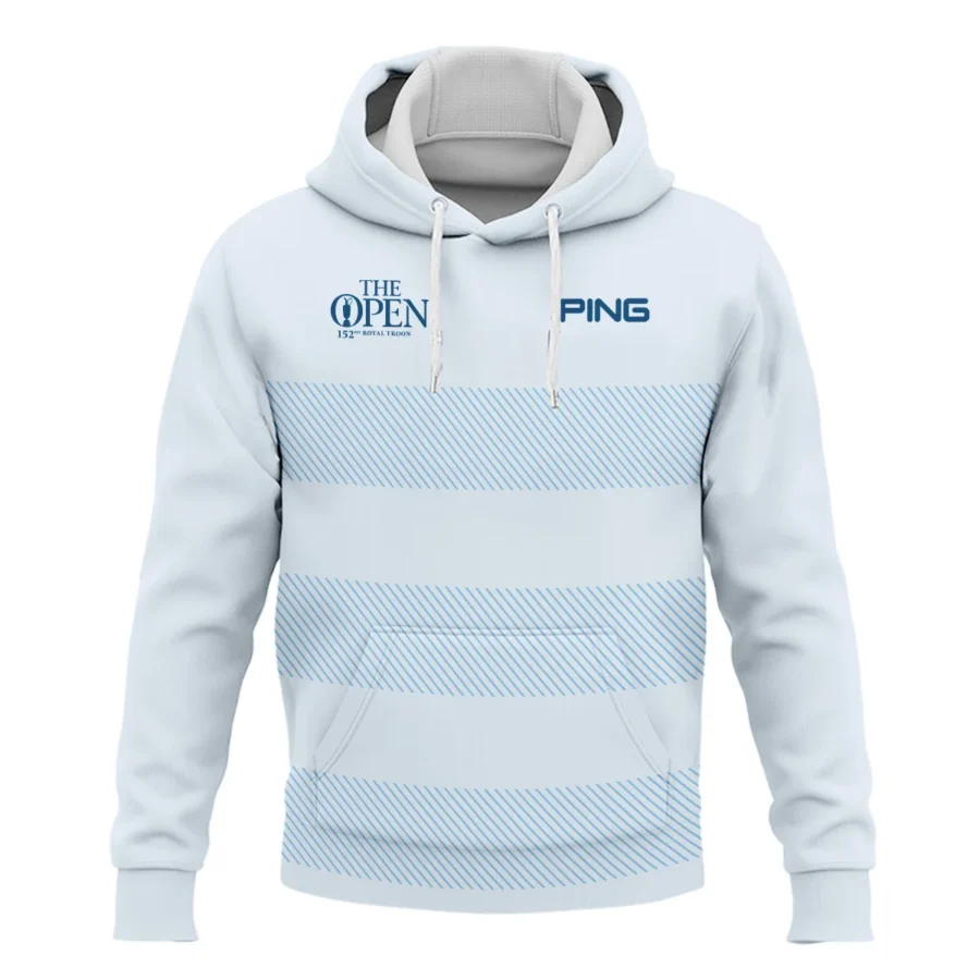 Special Release Ping 152nd Open Championship Light Blue Background Line Pattern Hoodie Shirt All Over Prints HOTOP100724A01PIHD