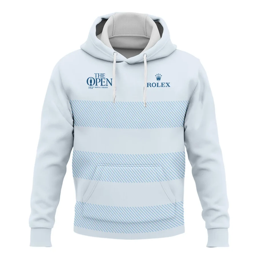 Special Release Rolex 152nd Open Championship Light Blue Background Line Pattern Hoodie Shirt All Over Prints HOTOP100724A01ROXHD