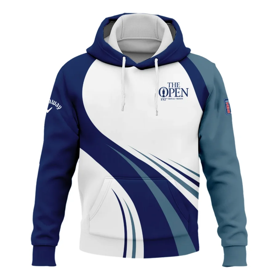 Callaway 152nd Open Championship White Mostly Desaturated Dark Blue Performance Hoodie Shirt All Over Prints HOTOP270624A02CLWHD