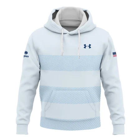 US Open Tennis Light Blue Background Line Under Armour Hoodie Shirt Style Classic