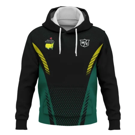 Special Release Green Mix Black Wilson Staff Masters Tournament Hoodie Shirt All Over Prints QTMT130724A1WSHD