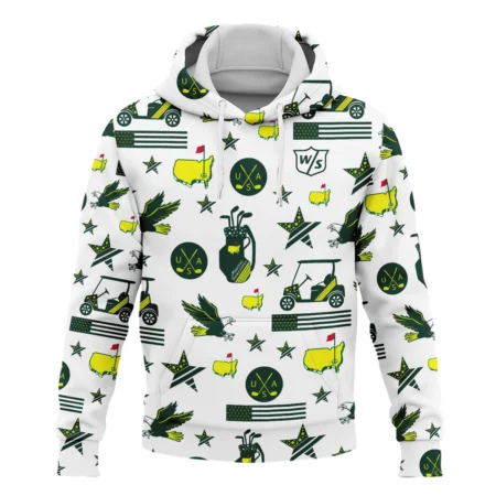 Golf Pattern Green Wilson Staff Masters Tournament Hoodie Shirt All Over Prints QTMT180724A1WSHD