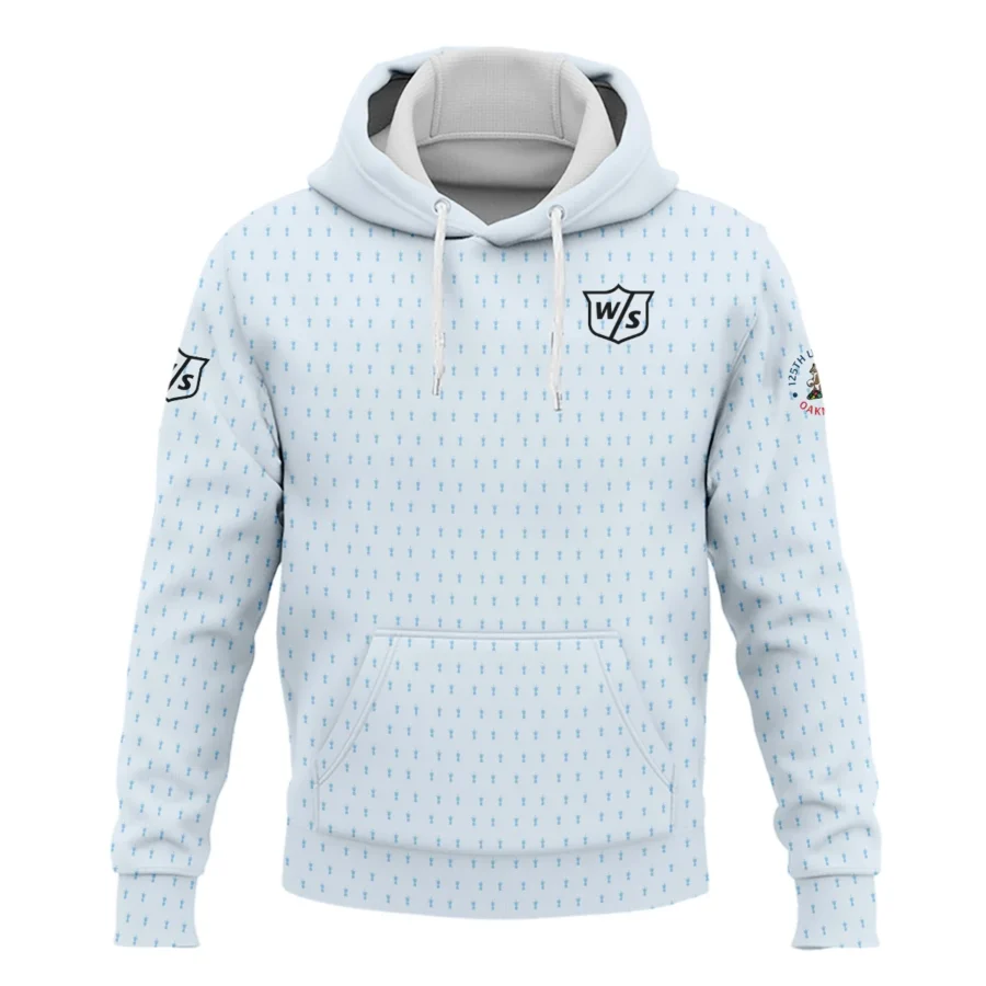 Special Release Light Blue Wilson Staff Golf 125th U.S. Open Oakmont Hoodie Shirt All Over Prints QTUSM8724A2WSHD