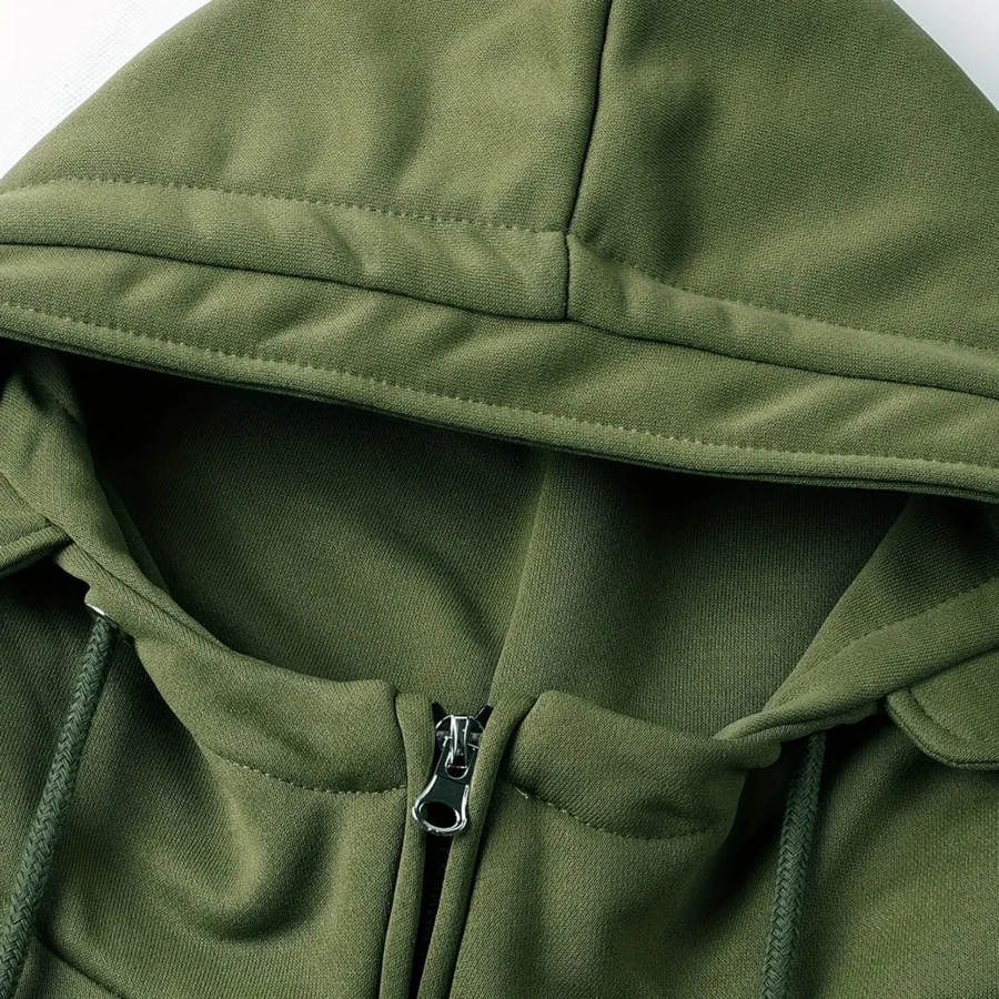 Special Release Nature Photography x Olympus Brand Tactical Quarter Zip Hoodie BLNP170724A1OLP - ArmyGreen