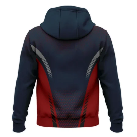 Collab Release Dark Blue Red Callaway Masters Tournament Zipper Hoodie Shirt All Over Prints BLMT220724A2CLWZHD