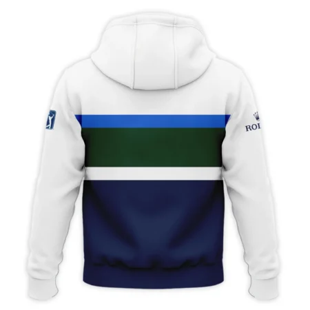 White Blue Green Background Rolex 152nd Open Championship Zipper Hoodie Shirt All Over Prints HOTOP270624A01ROXZHD