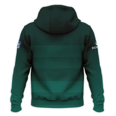 152nd Open Championship Rolex Dark Green Gradient Line Pattern Zipper Hoodie Shirt All Over Prints HOTOP280624A01ROXZHD