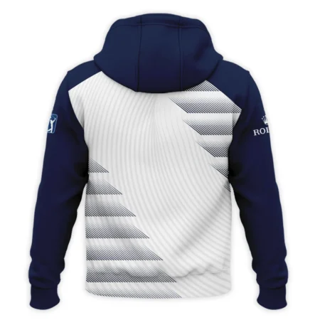 Rolex 152nd Open Championship Blue White Line Pattern Hoodie Shirt All Over Prints HOTOP280624A02ROXHD