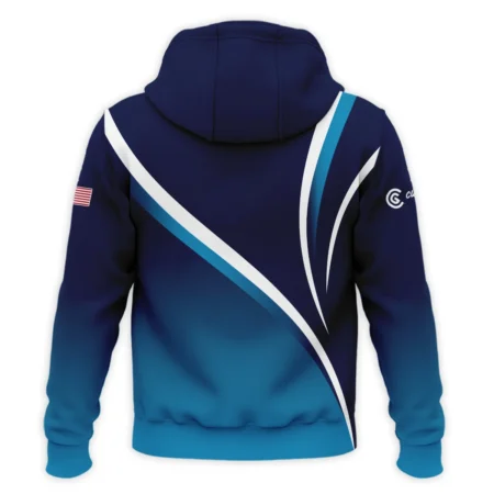 125th US Open Oakmont Zipper Hoodie Shirt Cleveland Golf Dark Blue Gradient White Background HOUSG130724A02CLEZHD