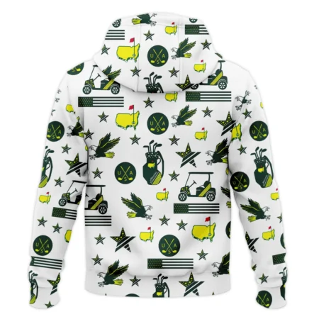 Golf Pattern Green Srixon Masters Tournament Zipper Hoodie Shirt All Over Prints QTMT180724A1SRZHD