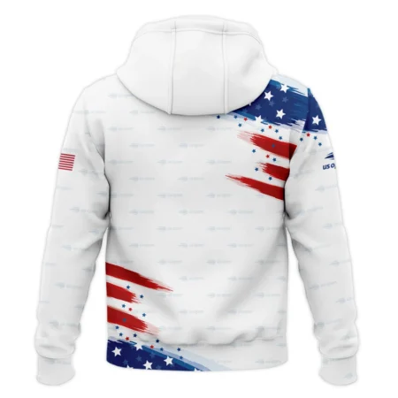 Flag American Under Armour US Open Tennis Zipper Hoodie Shirt All Over Prints QTUST260724A2UAZHD