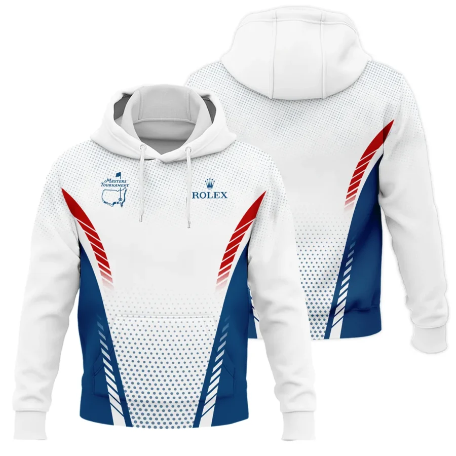 Collab Release Red White Blue Rolex Masters Tournament Hoodie Shirt All Over Prints BLMT220724A1ROXHD