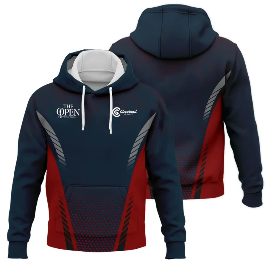 Special Release Dark Blue Red Cleveland Golf Masters Tournament Hoodie Shirt All Over Prints BLTOP090724A2CLEHD