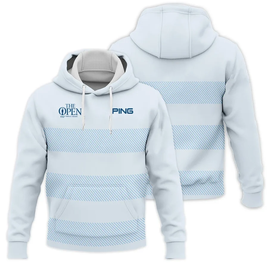 Special Release Ping 152nd Open Championship Light Blue Background Line Pattern Hoodie Shirt All Over Prints HOTOP100724A01PIHD