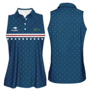 Women Tennis Sport Under Armour US Open Tennis Short Polo Shirt All Over Prints QTUSTM26724A2UAPL