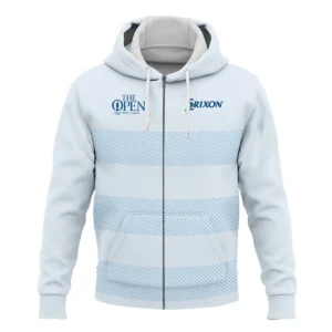 Special Release Srixon 152nd Open Championship Light Blue Background Line Pattern Quarter-Zip Jacket All Over Prints HOTOP100724A01SRISWZ