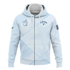 Light Blue Color Callaway Masters Tournament Quarter-Zip Jacket All Over Prints QTMT2407A1CLWSWZ