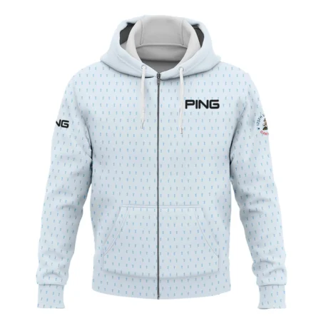 Special Release Light Blue Ping 125th U.S. Open Oakmont Zipper Hoodie Shirt All Over Prints QTUSM8724A2PIZHD