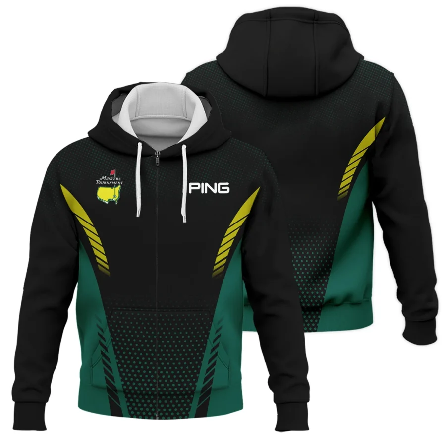 Special Release Green Mix Black Ping 125th U.S. Open Oakmont Zipper Hoodie Shirt All Over Prints QTMT130724A1PIZHD