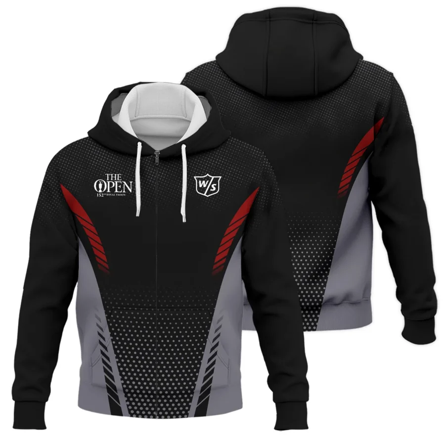 Golf Sport Style Wilson Staff Golf 152nd Open Championship Zipper Hoodie Shirt All Over Prints QTTOP250624A1WSZHD