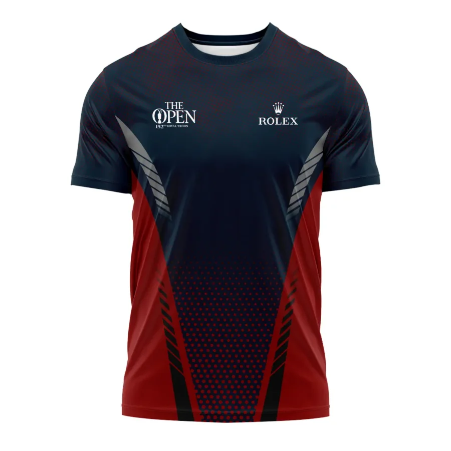 Special Release Dark Blue Red Rolex Masters Tournament Performance T-Shirt All Over Prints BLTOP090724A2ROXTS