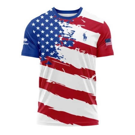 Sport Ralph Lauren US Open Tennis Performance T-Shirt All Over Prints HOTN060724A1RLTS