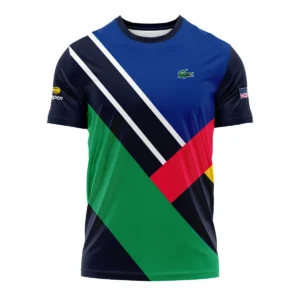 Ralph Lauren US Open Tennis Dark Blue Green Red Background Polo Shirt Style Classic