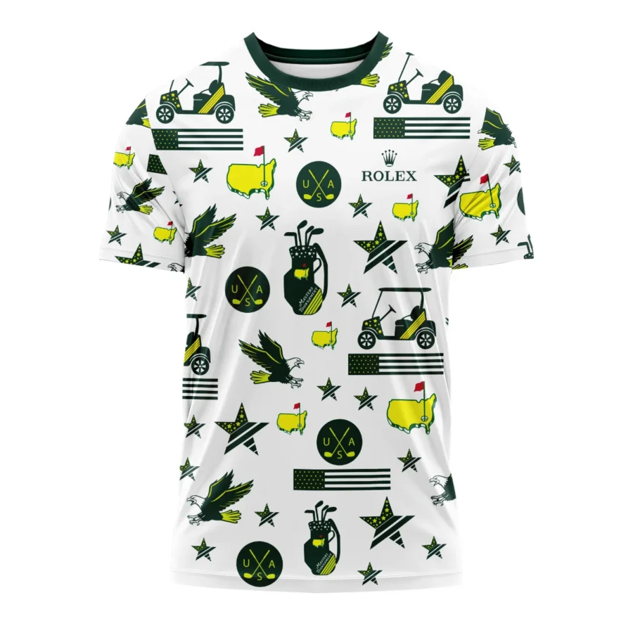 Golf Pattern Green Rolex 125th U.S. Open Oakmont Performance T-Shirt All Over Prints QTMT180724A1ROXTS