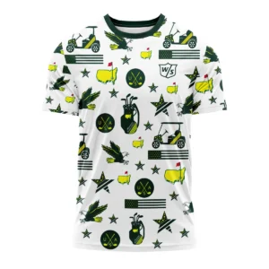 Golf Pattern Green Cleveland Golf Masters Tournament Polo Shirt All Over Prints QTMT180724A1CLPL