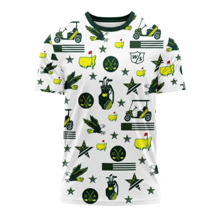 Golf Pattern Green Wilson Staff Masters Tournament Performance T-Shirt All Over Prints QTMT180724A1WSTS