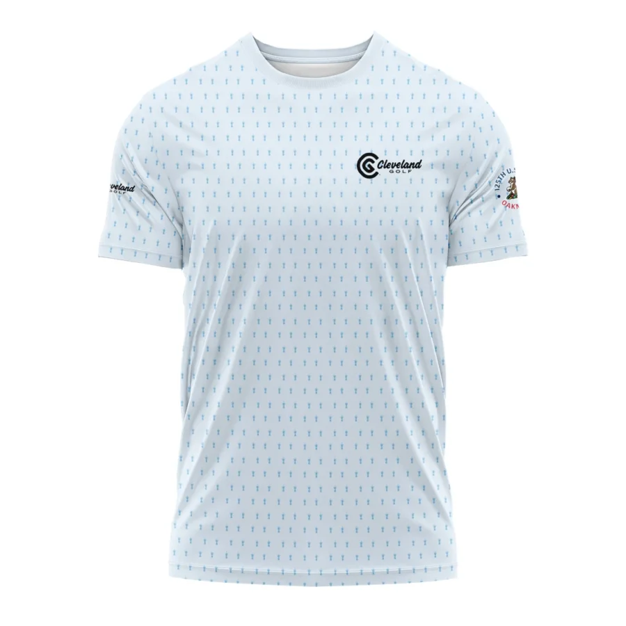 Special Release Light Blue Cleveland Golf Golf 125th U.S. Open Oakmont Performance T-Shirt All Over Prints QTUSM8724A2CLTS