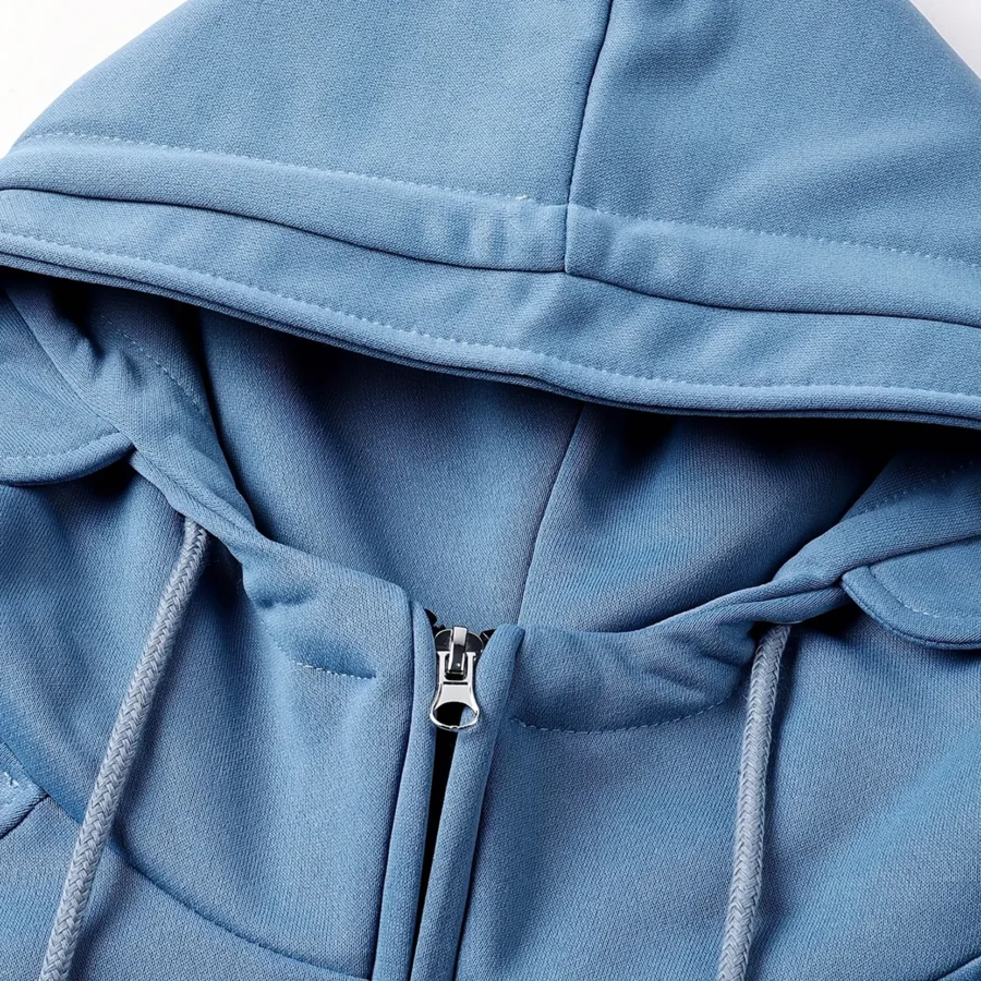 Special Release Nature Photography x Joby Brand Tactical Quarter Zip Hoodie BLNP170724A1JB - Blue