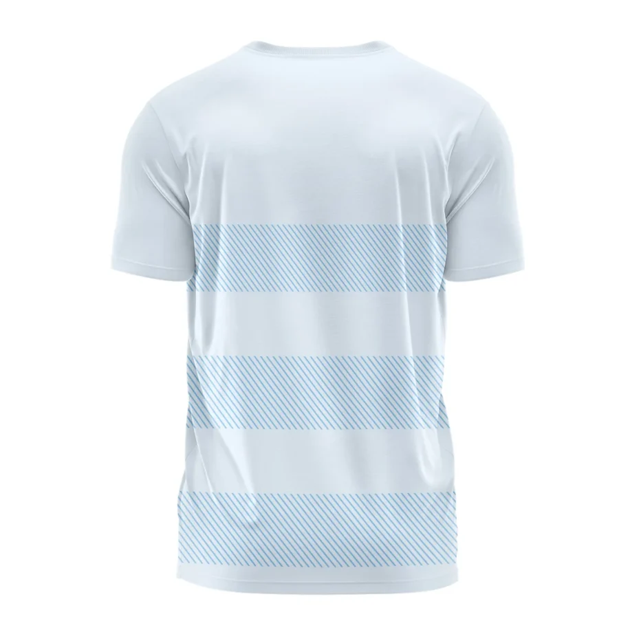 Special Release Ping 152nd Open Championship Light Blue Background Line Pattern Performance T-Shirt All Over Prints HOTOP100724A01PITS