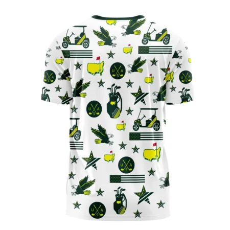 Golf Pattern Green Wilson Staff Masters Tournament Performance T-Shirt All Over Prints QTMT180724A1WSTS