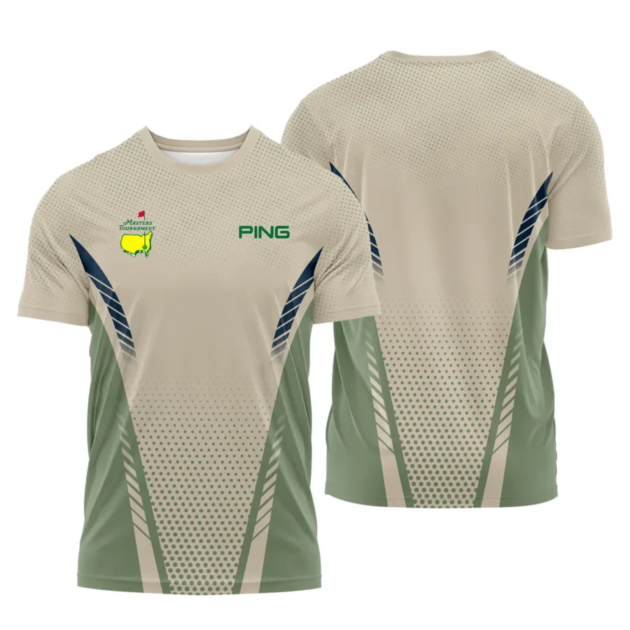 Collab Release Tan Green Ping Masters Tournament Performance T-Shirt All Over Prints BLMT220724A3PITS