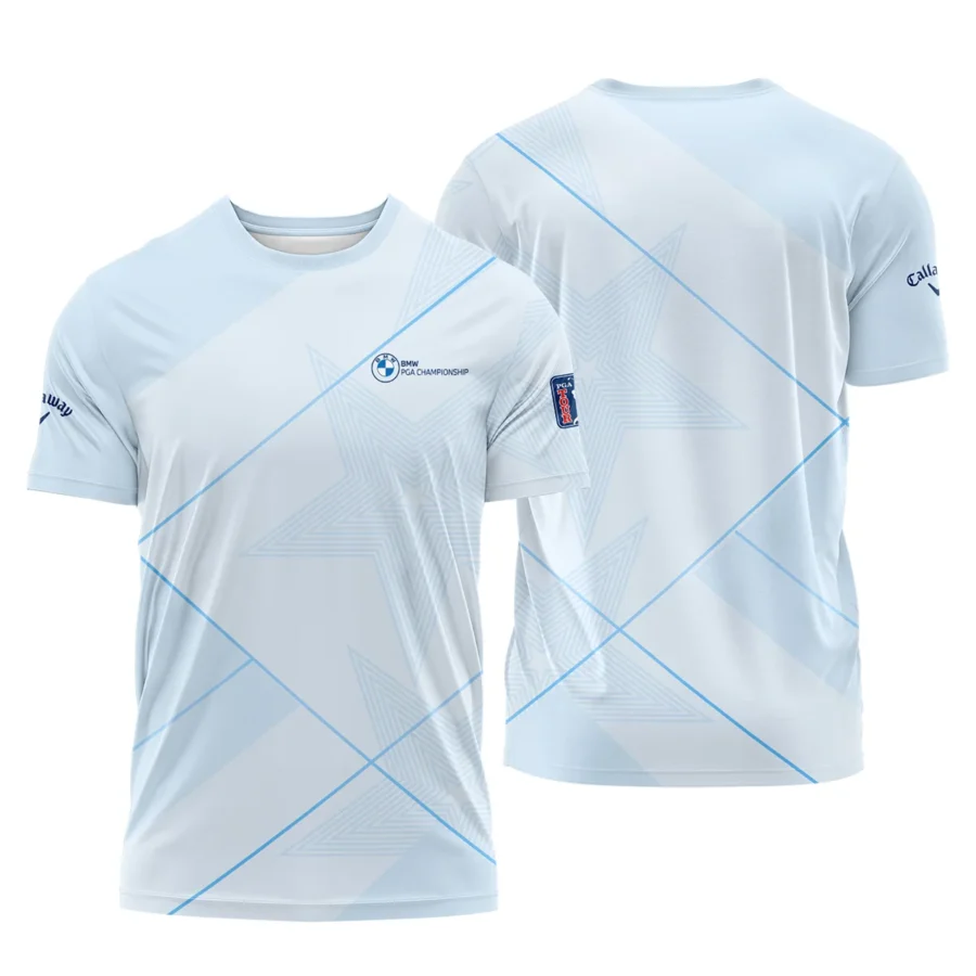 Light Blue Color Callaway BMW PGA Championship Performance T-Shirt All Over Prints QTBMW2407A1CLWTS